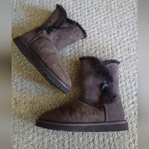 Ugg bailey button chocolate - bailey,