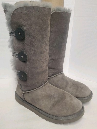 Ugg bailey button triplet grey - ugg,