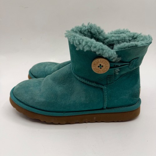 Ugg mini bailey - button, teal