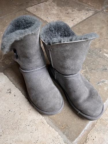 Ugg women bailey button gray - ugg,